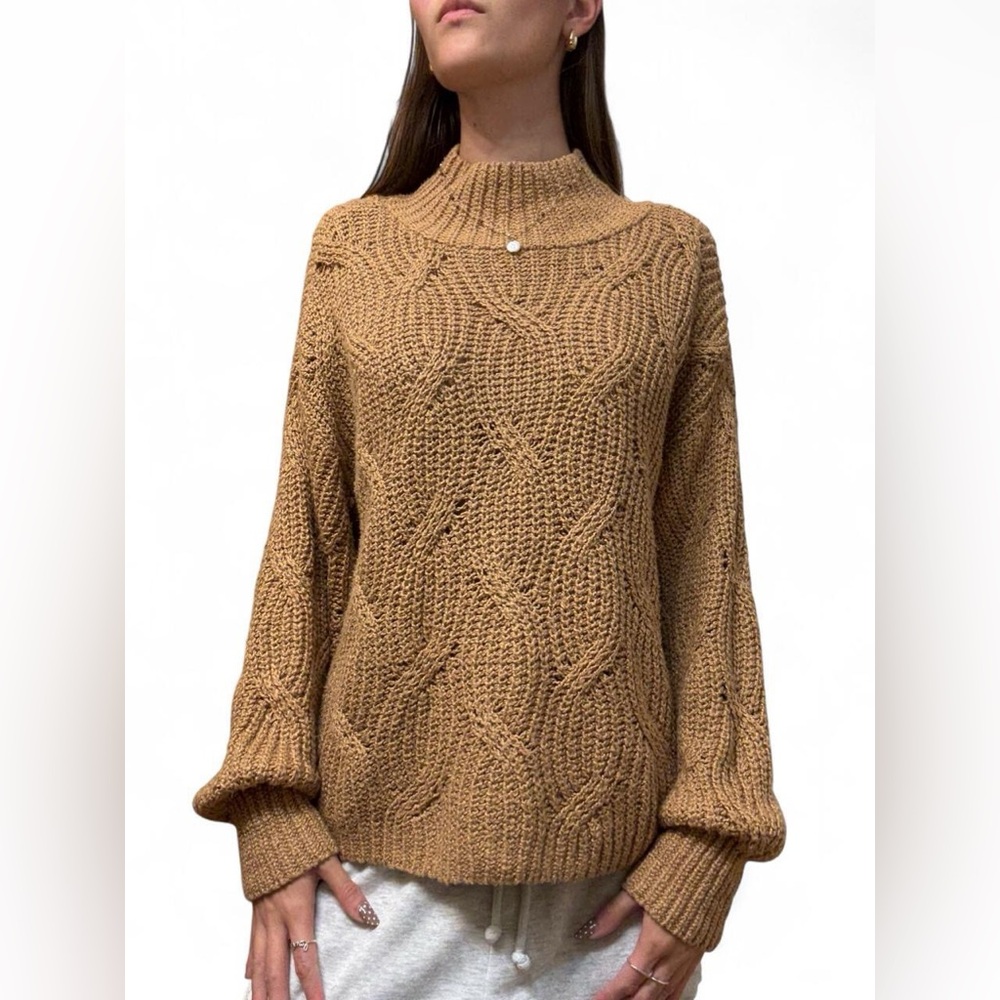 Cozy Cable-Knit American Eagle Sweater